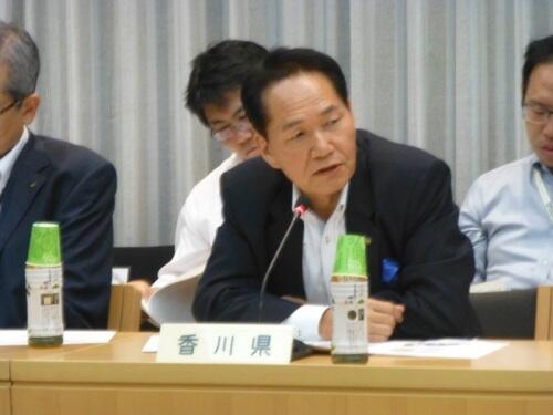 画像：浜田香川県知事